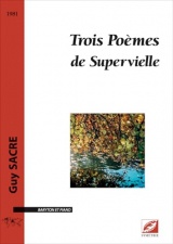 Trois Poèmes de Supervielle: Trois Poèmes de Supervielle