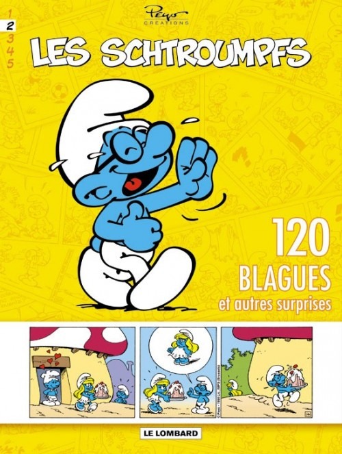 Schtroumpfs (120 Blagues) - tome 2 - 120 blagues et autres surprises T2