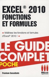 Excel 2010 Fonctions et Formules