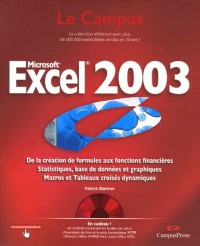 Excel 2003 (1Cédérom)