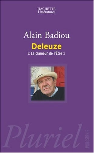 Deleuze : La clameur de l'Etre