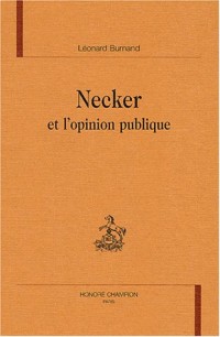Necker et l'opinion publique