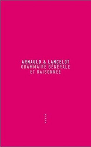 Grammaire générale et raisonnée