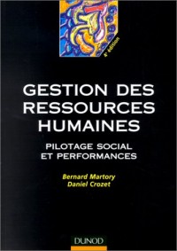 Gestion des ressources humaines : Pilotage social et performances