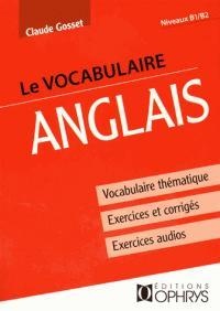 Le vocabulaire anglais