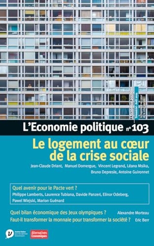 L'Economie politique - N° 103