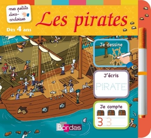 PETITS DOCS-ARDOISES PIRATES