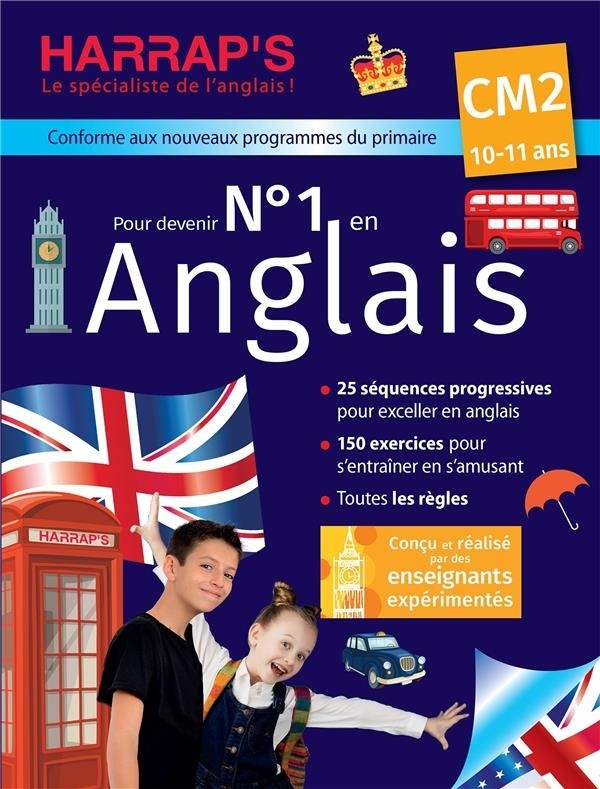 Harrap's Numéro 1 en anglais CM2