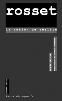 La notion de réalité