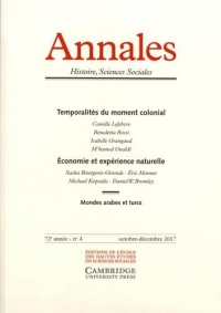 Annales Histoire Sciences Sociales 2017/4