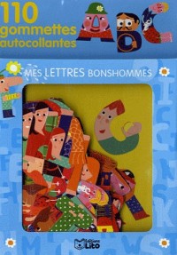 Ma Boite à Gommettes : Mes Lettres Bonshommes - De 3 à 5 ans