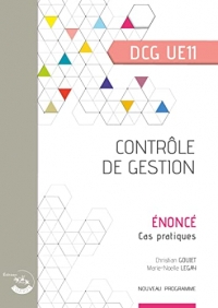 Contrôle de gestion - Énoncé: UE 11 du DCG