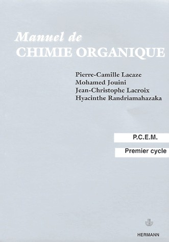 Manuel de Chimie organique