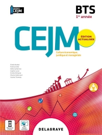 Culture économique, juridique et managériale (CEJM) 1re année BTS (2022) - Pochette élève