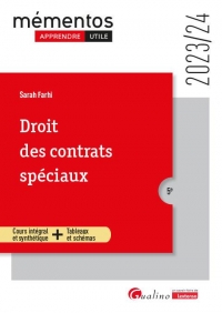 Droit des contrats spéciaux, 5ème édition