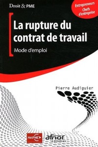 La rupture du contrat de travail: Mode d'emploi, Entrepreneurs, chefs d'entreprises