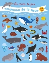 Cahier de Jeux des Animaux de la Mer