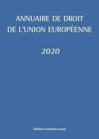 Annuaire de droit de l'Union européenne 2020 (2020)