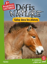 Défis nature - Premières lectures - Galop dans les plaines