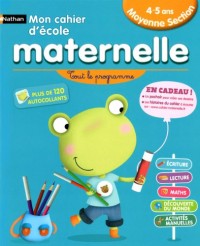 CAHIER ECOLE MATERNELLE MS 4-5