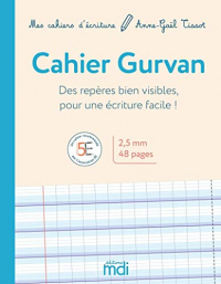 Mes cahiers d'écriture – Cahier Gurvan 2,5 mm