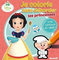 Disney Baby - Je colorie sans déborder (Princesses)