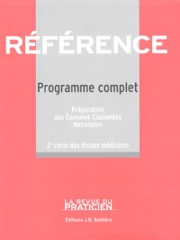 Programme complet : Préparation aux Epreuves Classantes Nationales 2e cycle des études médicales