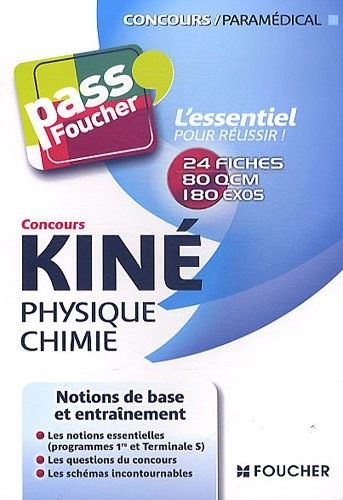 Concours Kiné Physique Chimie