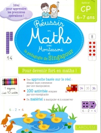 Réussir en maths avec Montessori et la pédagogie de Singapour CP