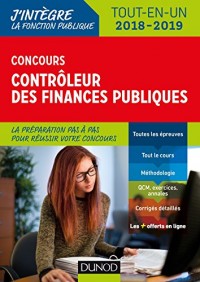 Concours Contrôleur des finances publiques - Tout-en-un - 2018-2019