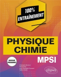 Physique-chimie MPSI - Nouveaux programmes