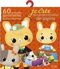 Petites familles en gom lapins