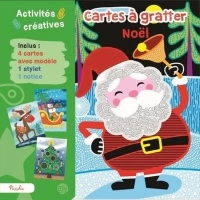 4 cartes à gratter noël