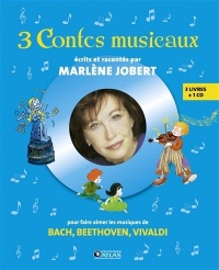 Coffret 3 Contes musicaux: Pour faire aimer Bach, Beethoven, Vivaldi