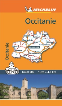 Mini Carte Occitanie Michelin