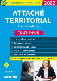 ATTACHÉ TERRITORIAL – CONCOURS EXTERNE: 2021-2022