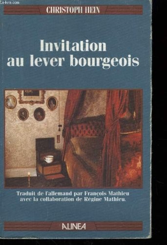 Invitation au lever bourgeois