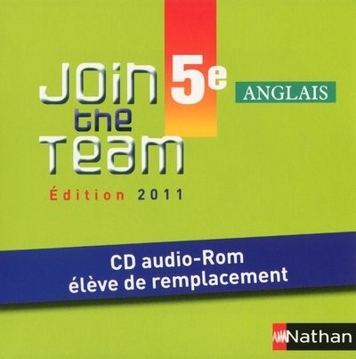 JOIN THE TEAM 5E CD AUDIO-ROM