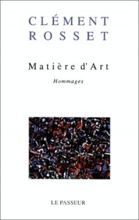 Matière d'art : Hommages