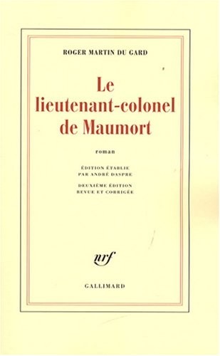Le lieutenant-colonel de Maumort