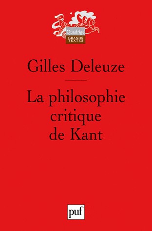 La philosophie critique de Kant