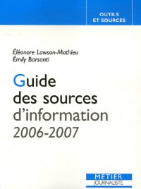 Guide des sources d'information