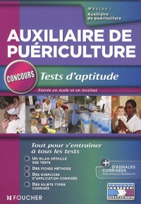 Auxiliaire de puériculture Tests d'aptitude