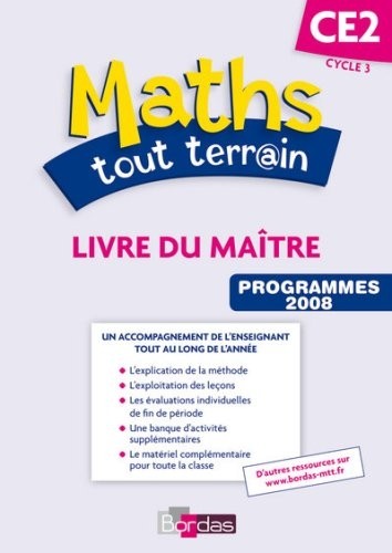Maths tout terrain CE2 * Livre du maître