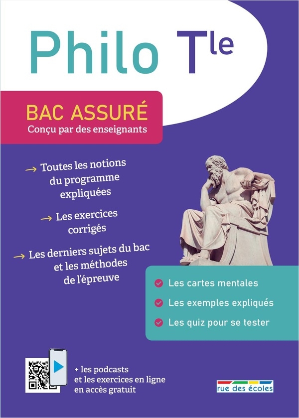 Bac assuré - Philosophie Terminale: Conçu par des enseignants