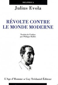 Révolte contre le monde moderne