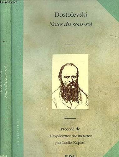 Notes du sous-sol