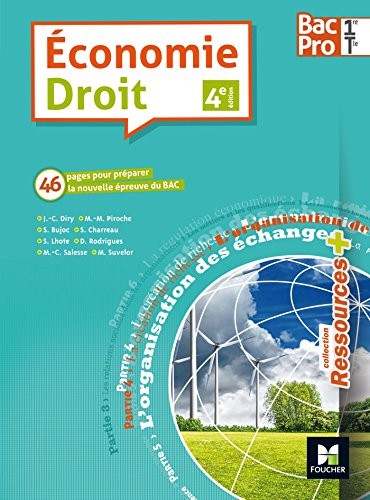 Ressources plus - ECONOMIE-DROIT - 1re/ Tle BAC PRO