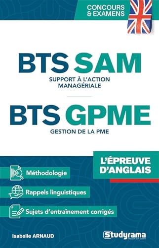 BTS SAM et GPME – L’épreuve d’anglais: Support à l’action managériale – Gestion de la PME