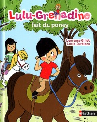 Lulu-grenadine fait du poney